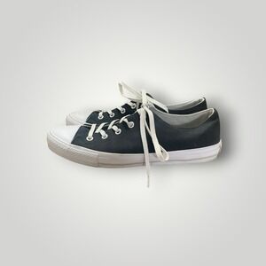 Converse Chuck Taylor All Star Dainty Ox Sneakers Women 8 Black Indie Streetwear